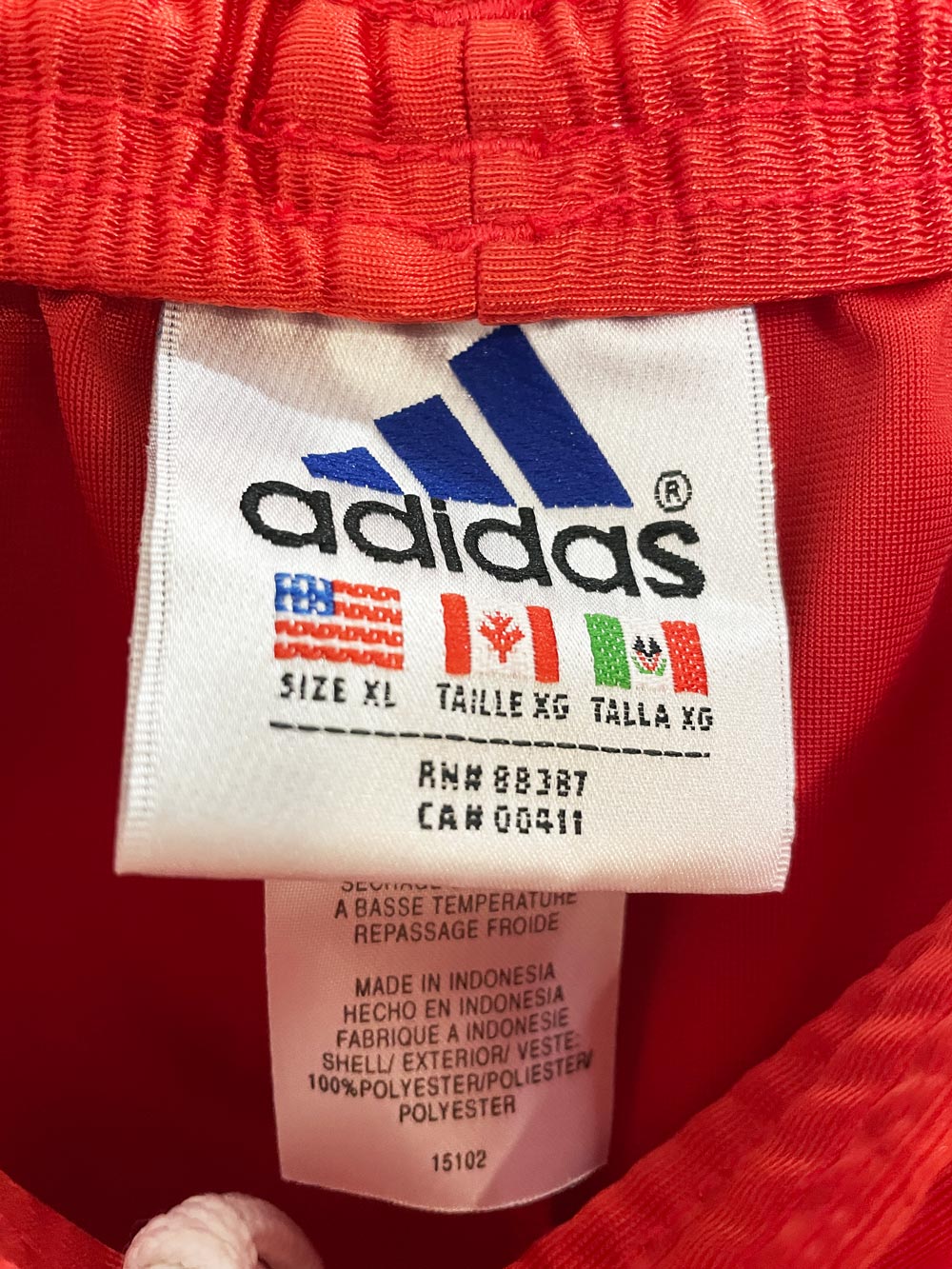 adidas three stripes sateen stripe sporty prep athletic shorts