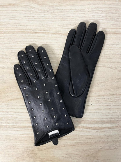 danier lambskin studded leather gloves - good market thrift store