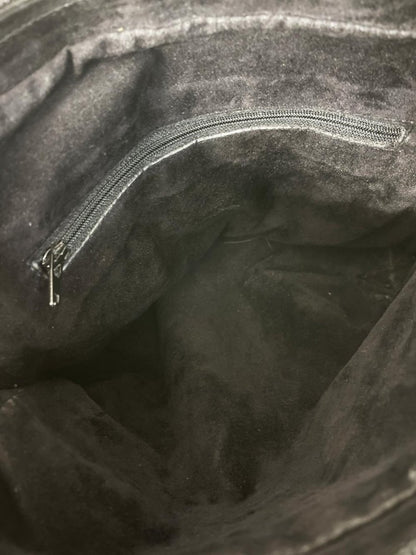 vintage quilted leather bag with chain strap - good market thrift store