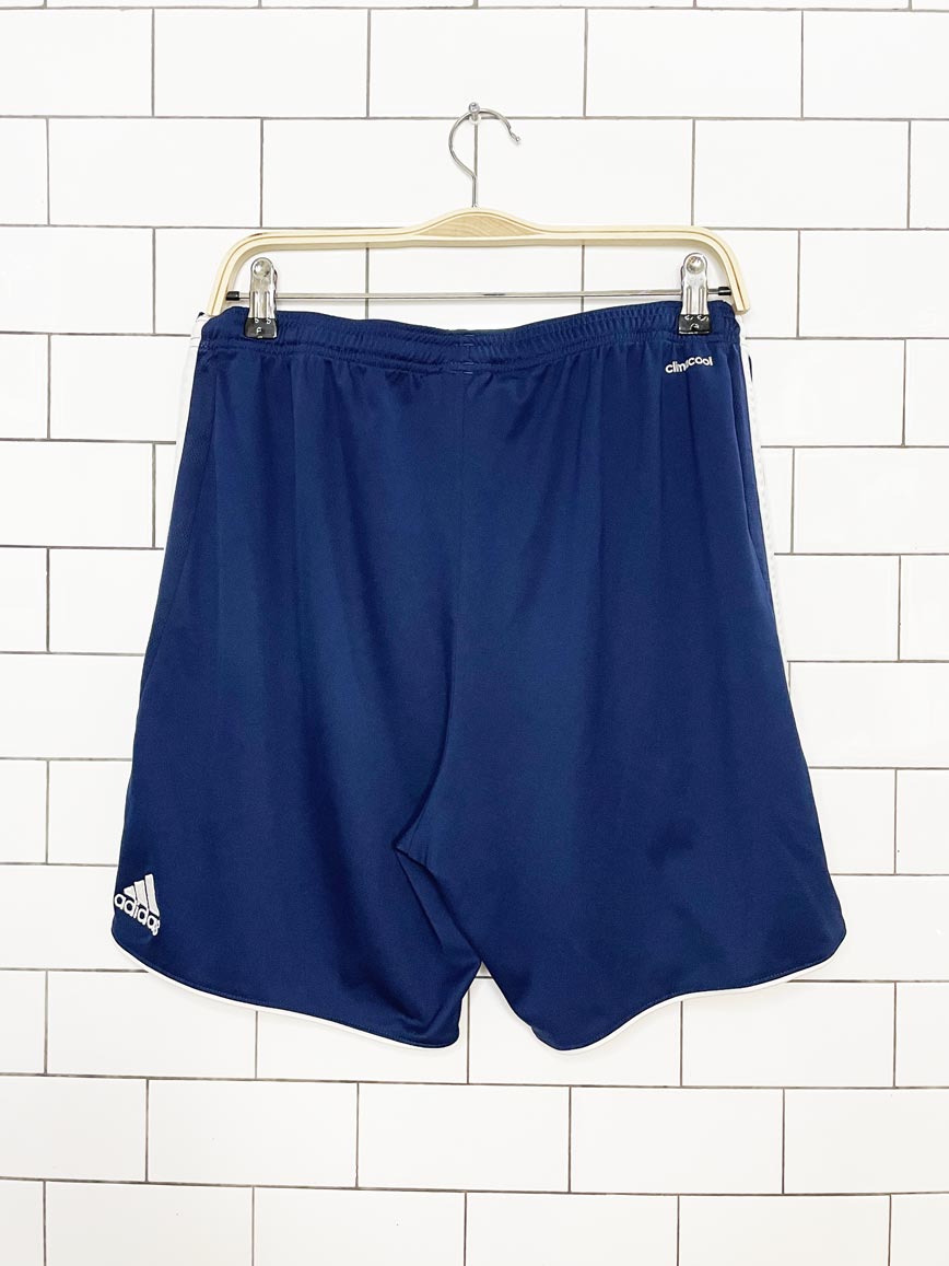 adidas three stripes sporty prep athletic shorts