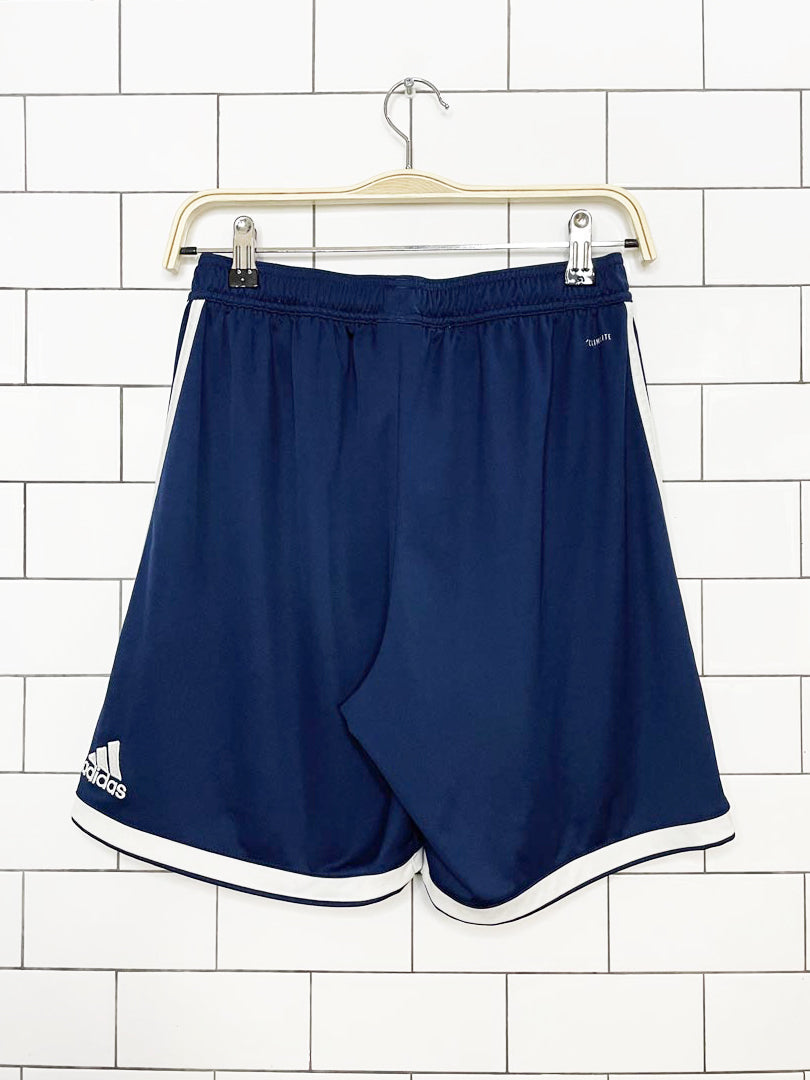 adidas three stripes sporty prep athletic shorts