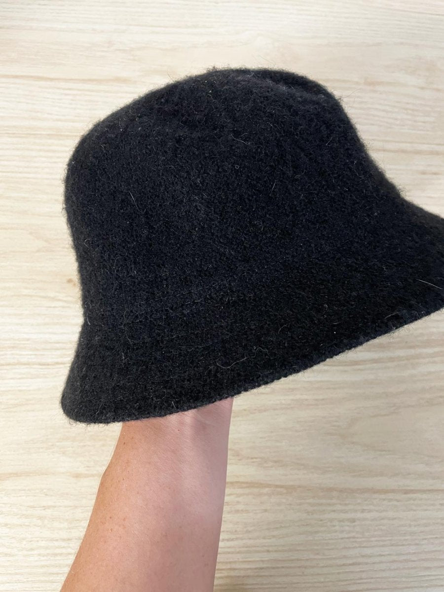 y2k wool - blend bucket hat - good market thrift store