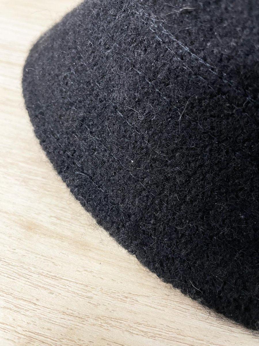 y2k wool - blend bucket hat - good market thrift store