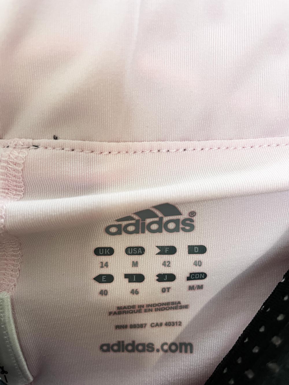 adidas three stripes mesh pink stripe sporty prep athletic shorts