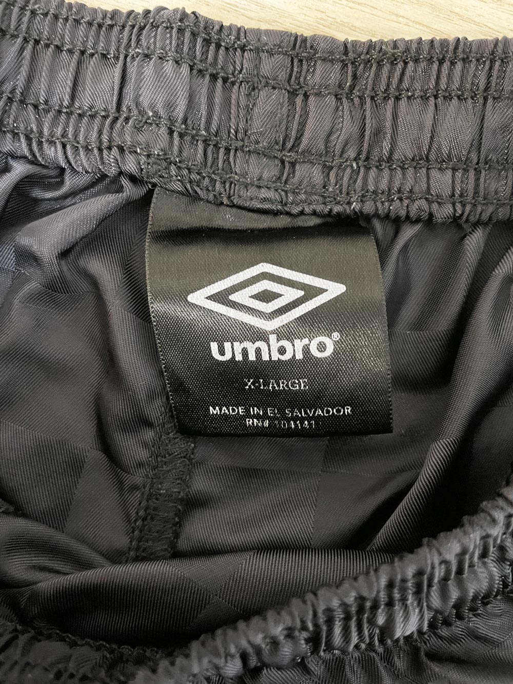 umbro sateen checker sporty prep athletic shorts