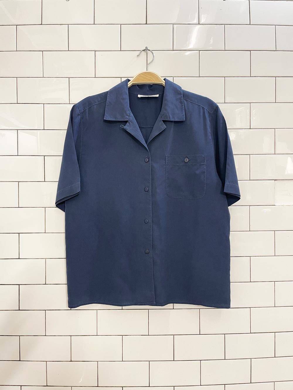 vintage 80s eaton pocket short sleeve shirt - good market thrift store