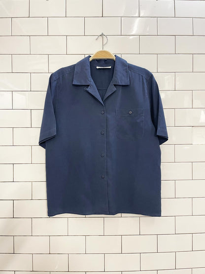 vintage 80s eaton pocket short sleeve shirt - good market thrift store