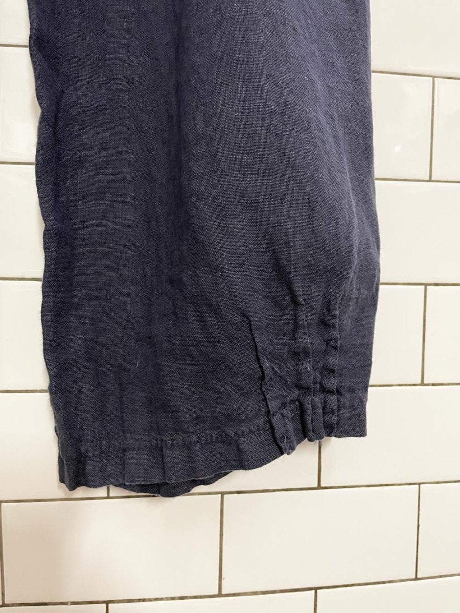 spanner 100% linen balloon leg pants - good market thrift store