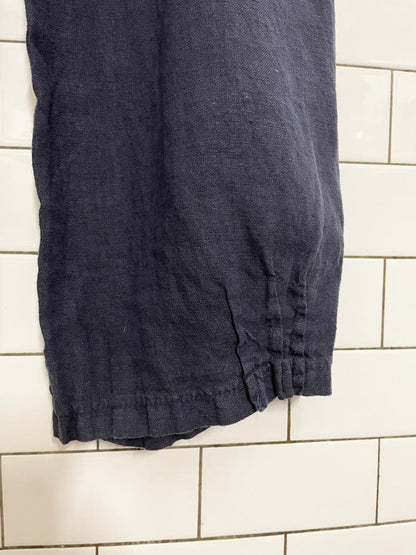 spanner 100% linen balloon leg pants - good market thrift store