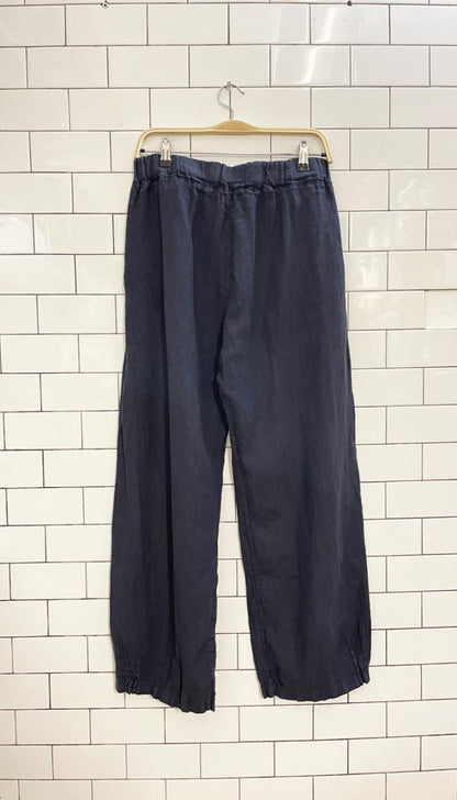 spanner 100% linen balloon leg pants - good market thrift store