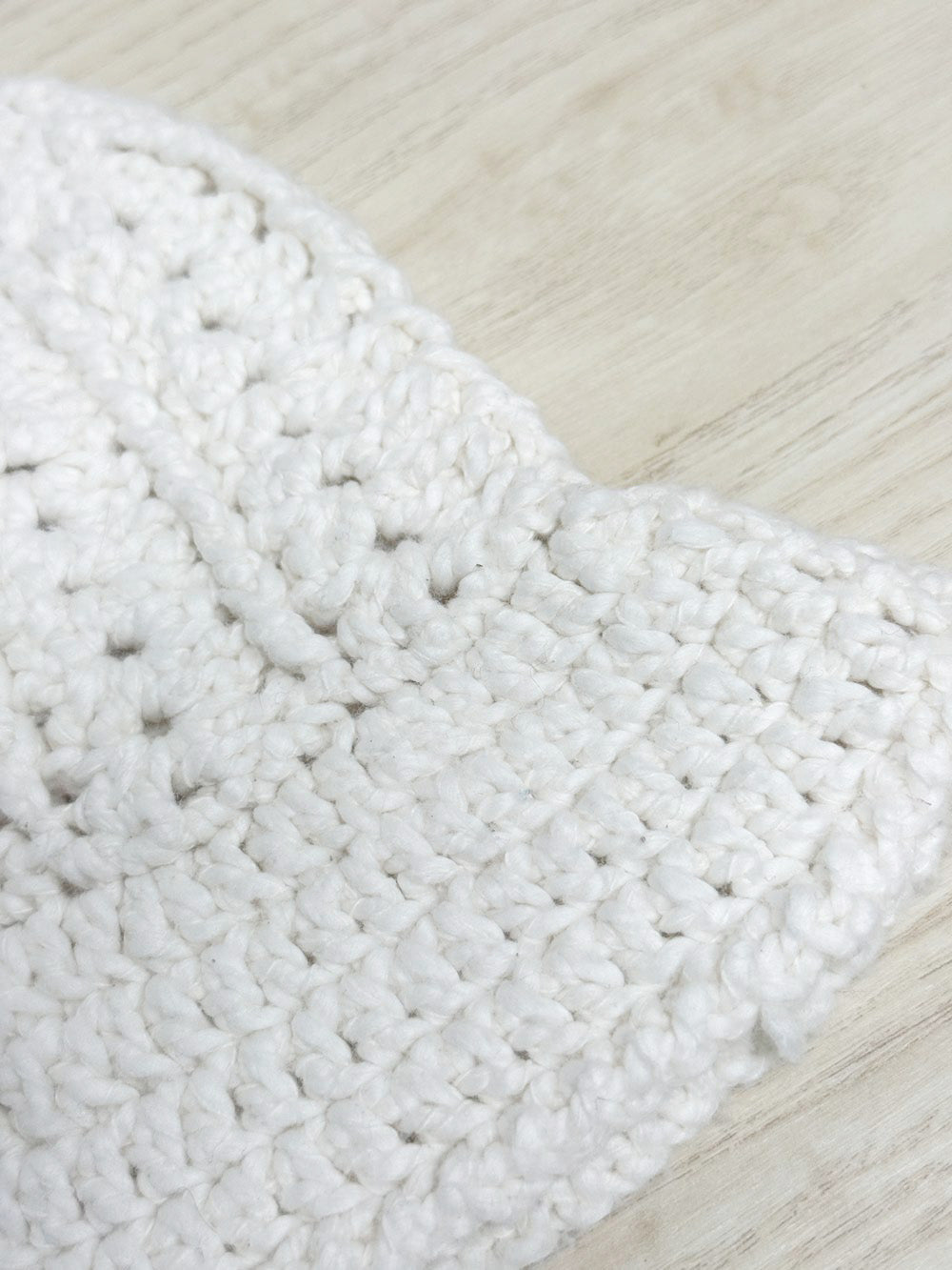 handmade crochet chunky knit bucket hat