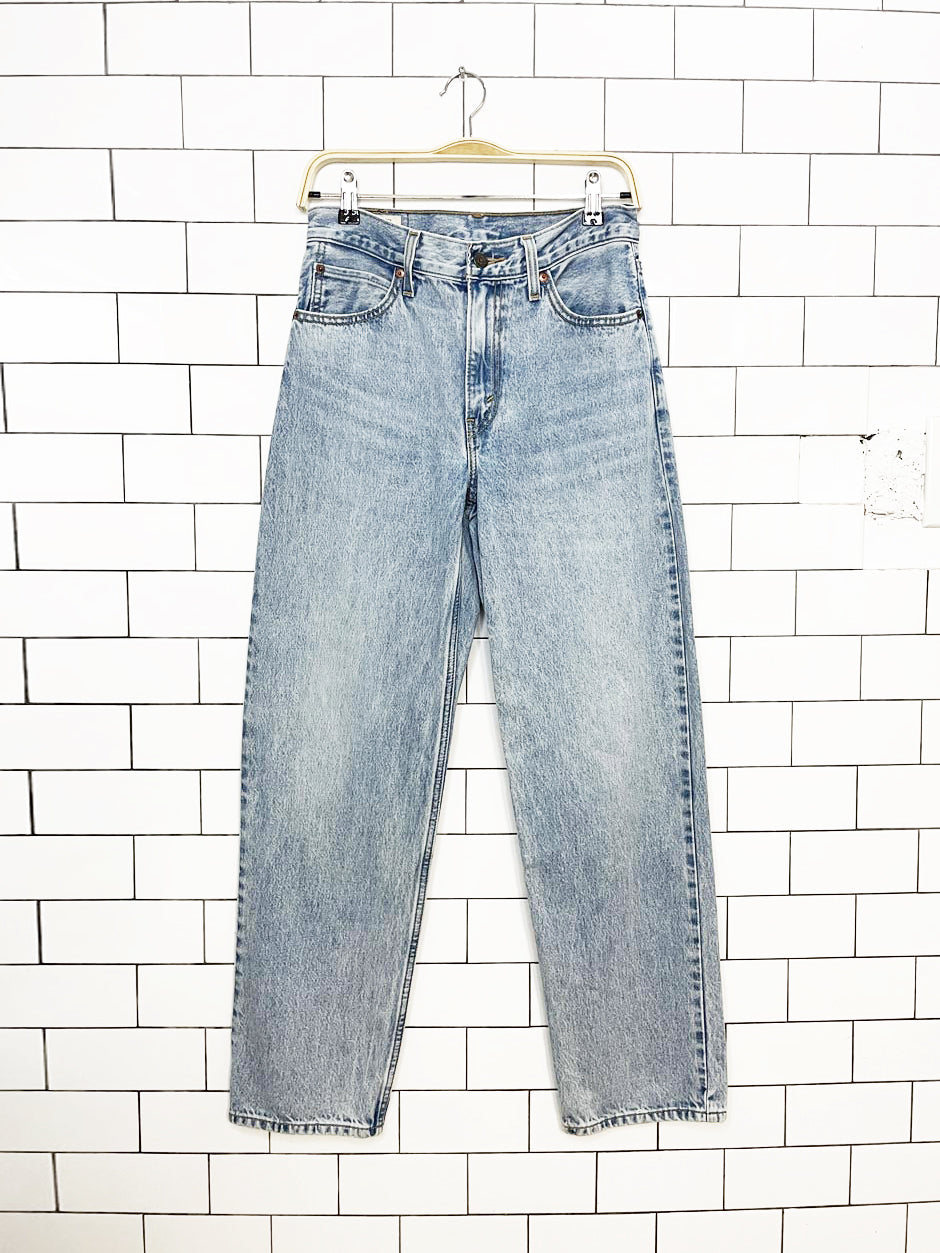 levi's straight leg dad jeans | charlie boy wash