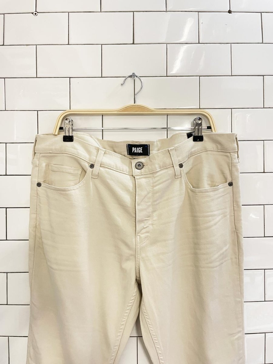paige heritage lennox slim pant - good market thrift store