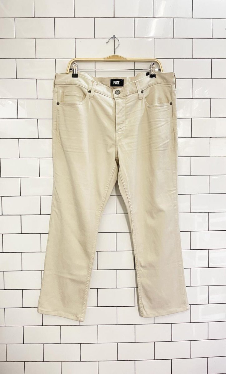 paige heritage lennox slim pant - good market thrift store