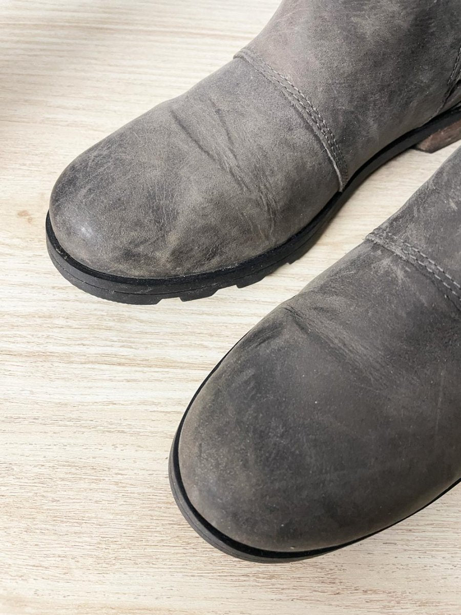 sorel emelie leather chelsea boot - good market thrift store