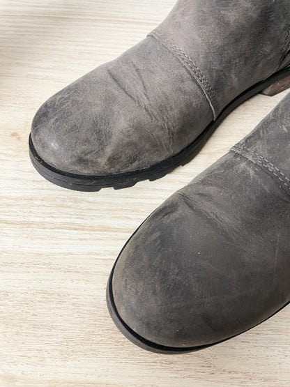 sorel emelie leather chelsea boot - good market thrift store