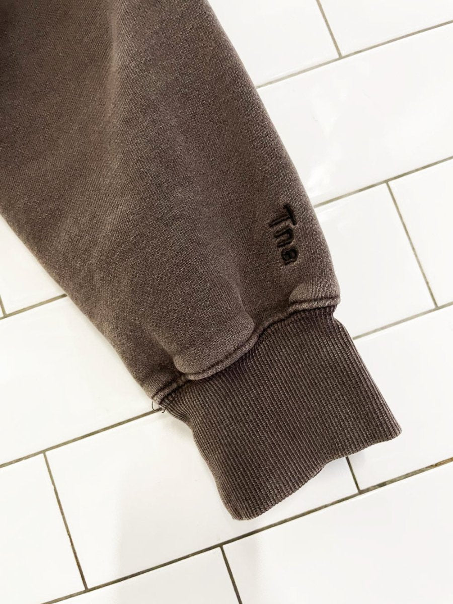 tna cozy fleece perfect 1/4 zip cropped sweatshirt | artizia - good market thrift store