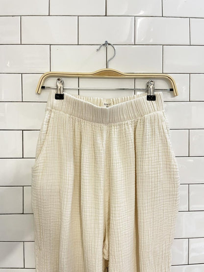 pokoloko ikikiz turkish gauze cotton pants - good market thrift store