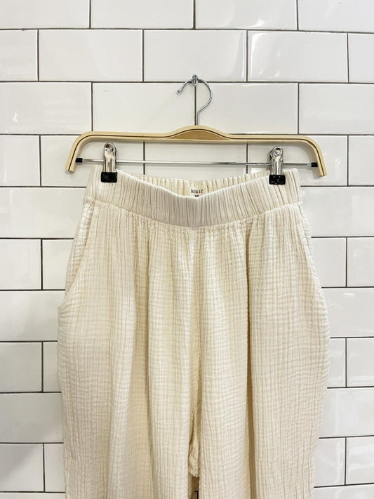 pokoloko ikikiz turkish gauze cotton pants - good market thrift store