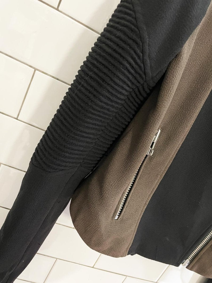 wilfred montesson crepe moto jacket | aritzia - good market thrift store