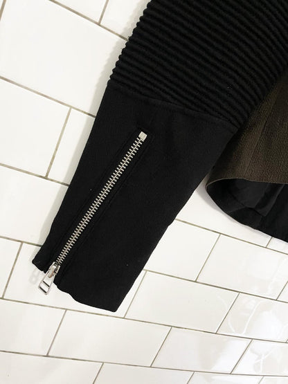 wilfred montesson crepe moto jacket | aritzia - good market thrift store