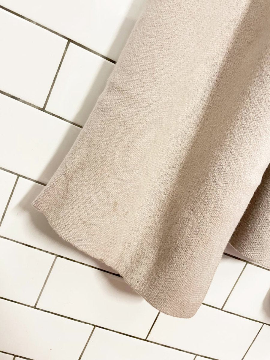 soia & kyo wool - blend benela mist knit open long cardigan - good market thrift store