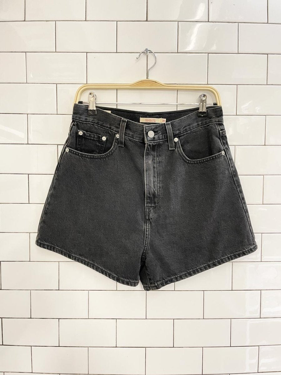 levi's high loose denim shorts - good market thrift store