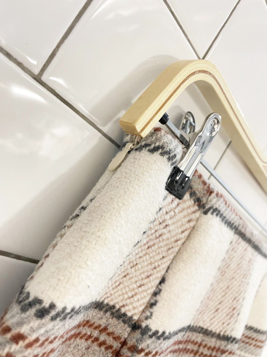 nwt h&m wool - blend plaid mini skirt - good market thrift store