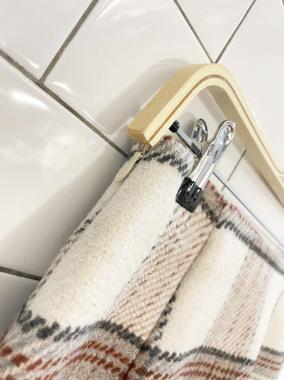 nwt h&m wool - blend plaid mini skirt - good market thrift store