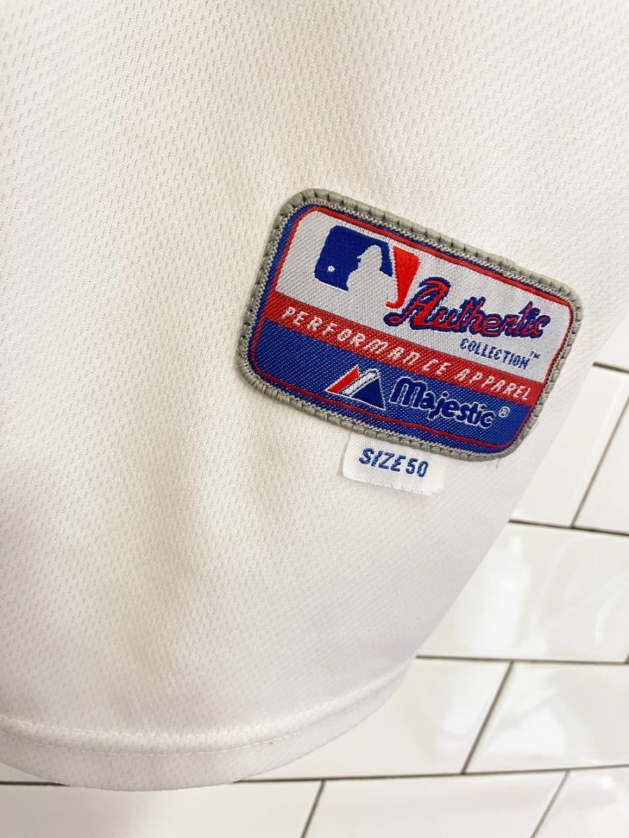 majestic x red sox 11 home jersey - good market thrift store