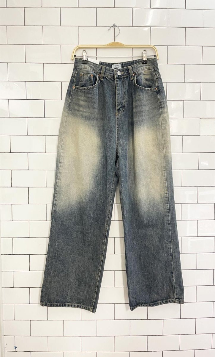 nwt JJIM korean baggy leg jeans - good market thrift store