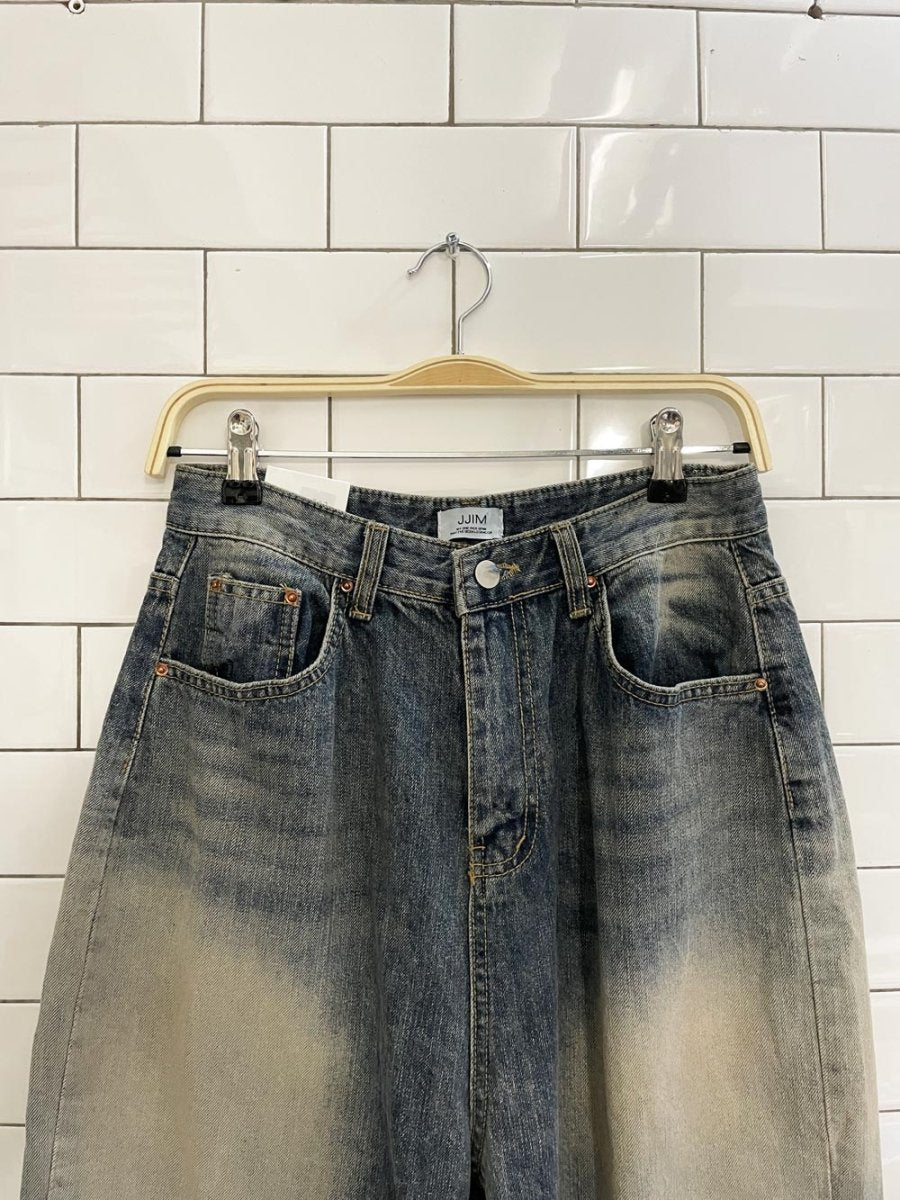 nwt JJIM korean baggy leg jeans - good market thrift store