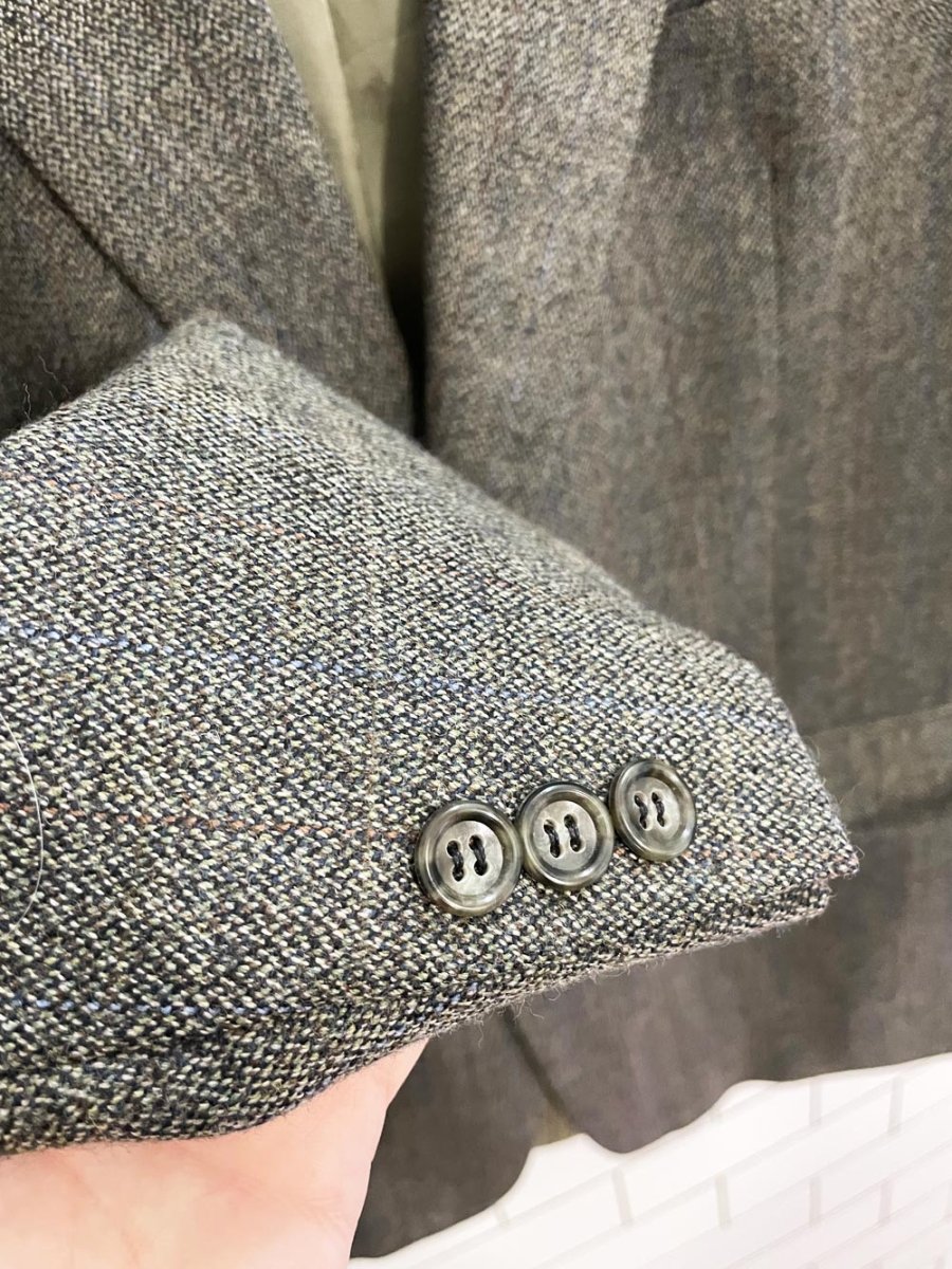vintage oscar de la renta wool menswear blazer | union made - good market thrift store