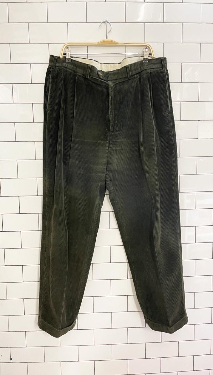 vintage st michael chunky cord trouser - good market thrift store