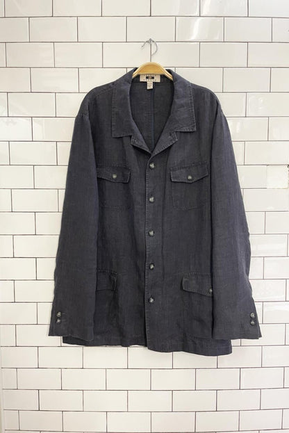 nwt joseph abboud 100% linen summer jacket - good market thrift store