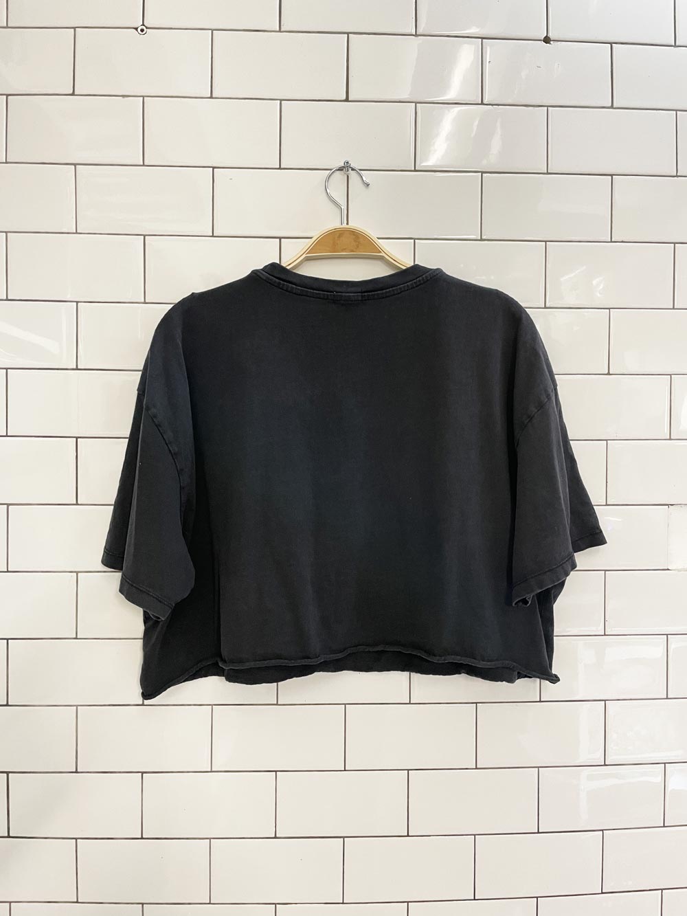 garage brooklyn baseball cropped tee - good market thrift store