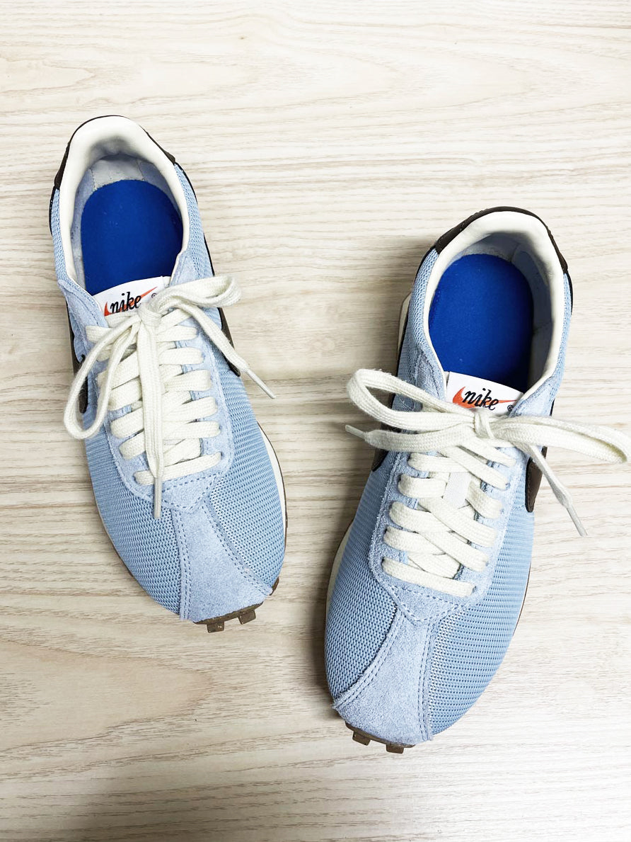 nike LD 1000 low top suede trim mesh sneakers