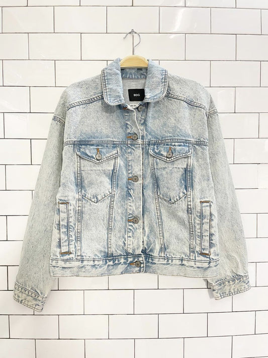 UO bdg denim trucker jacket | urban outfitters - good market thrift store