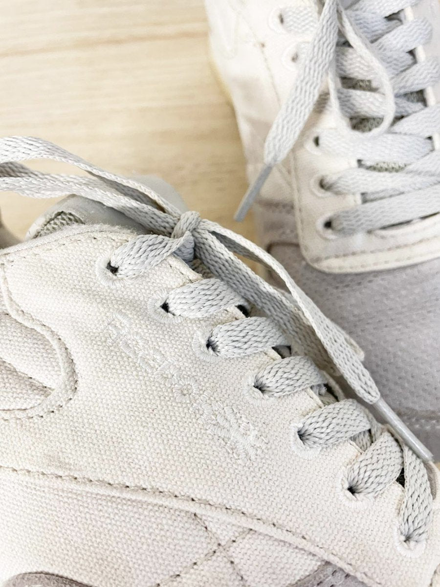 reebok classic suede trim minimal sneaker - good market thrift store