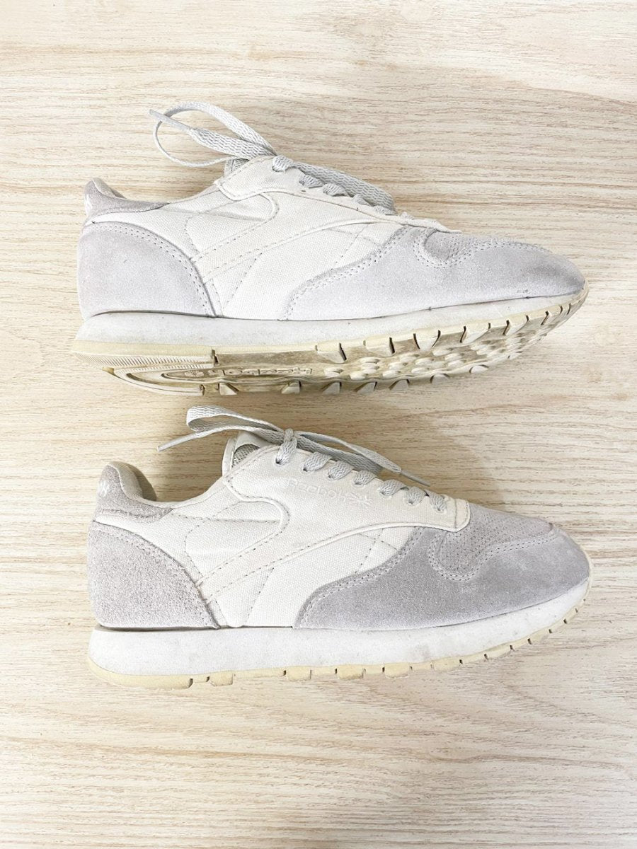 reebok classic suede trim minimal sneaker - good market thrift store