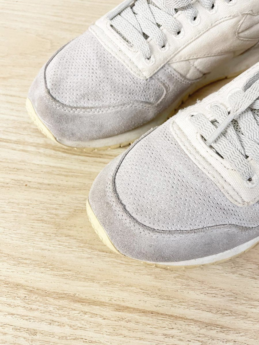 reebok classic suede trim minimal sneaker - good market thrift store