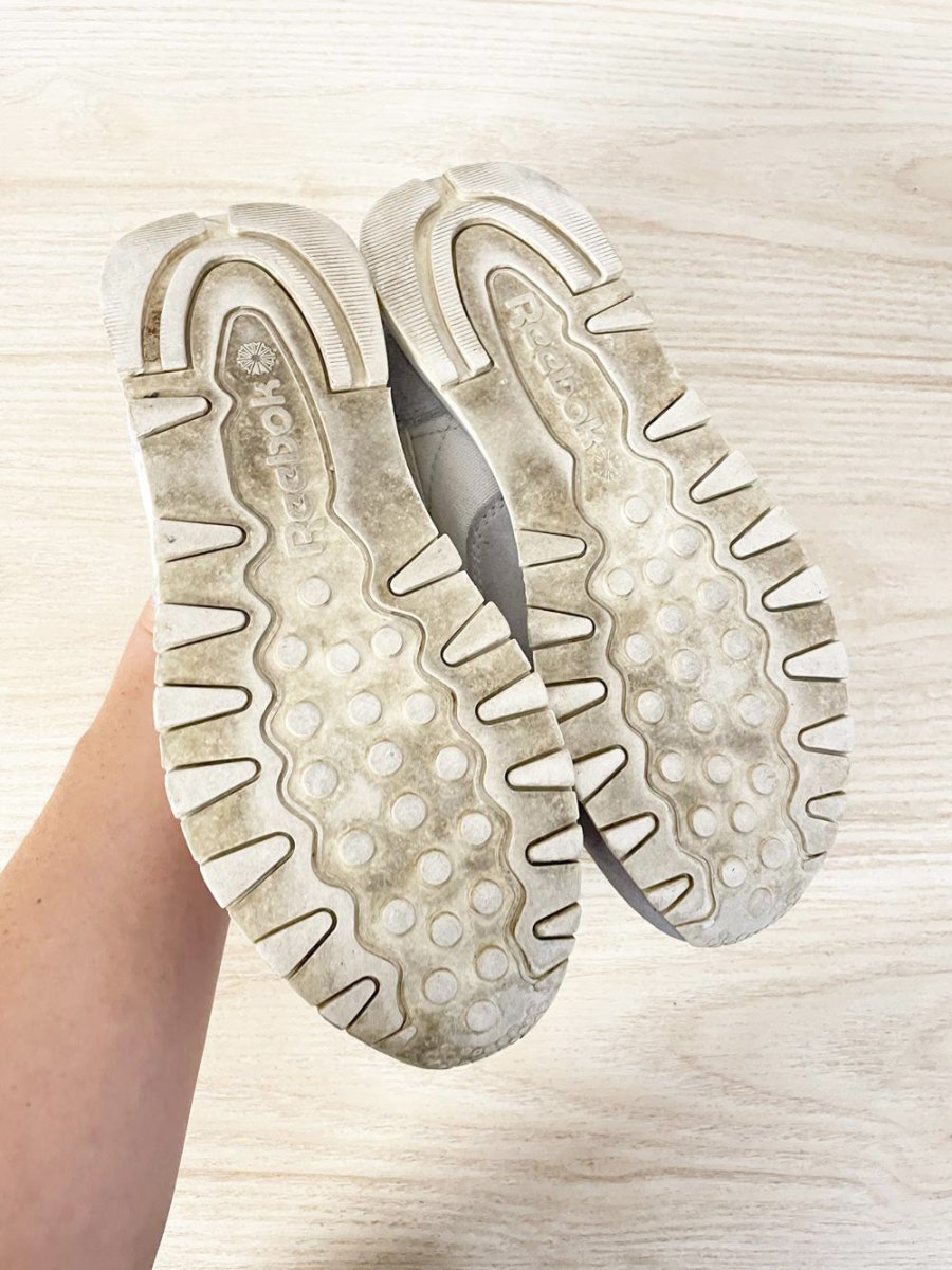 reebok classic suede trim minimal sneaker - good market thrift store