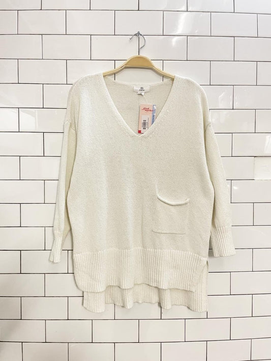simpli zen oversized pocket sweater - good market thrift store