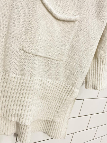 simpli zen oversized pocket sweater - good market thrift store