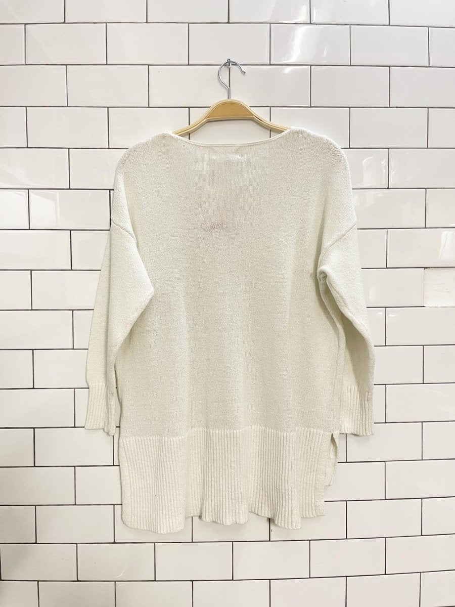 simpli zen oversized pocket sweater - good market thrift store