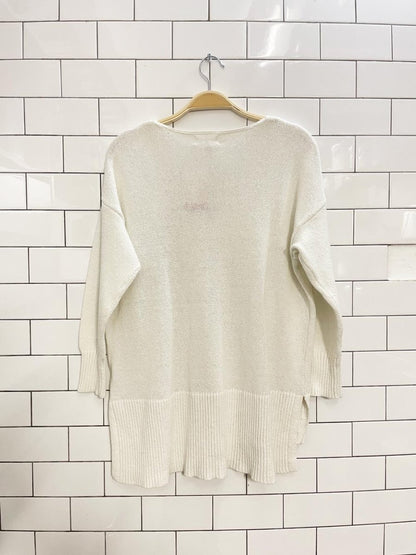simpli zen oversized pocket sweater - good market thrift store