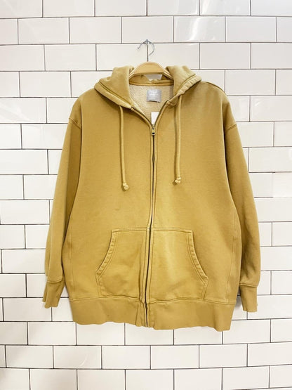 tna cozy af oversized full zip hoodie - good market thrift store