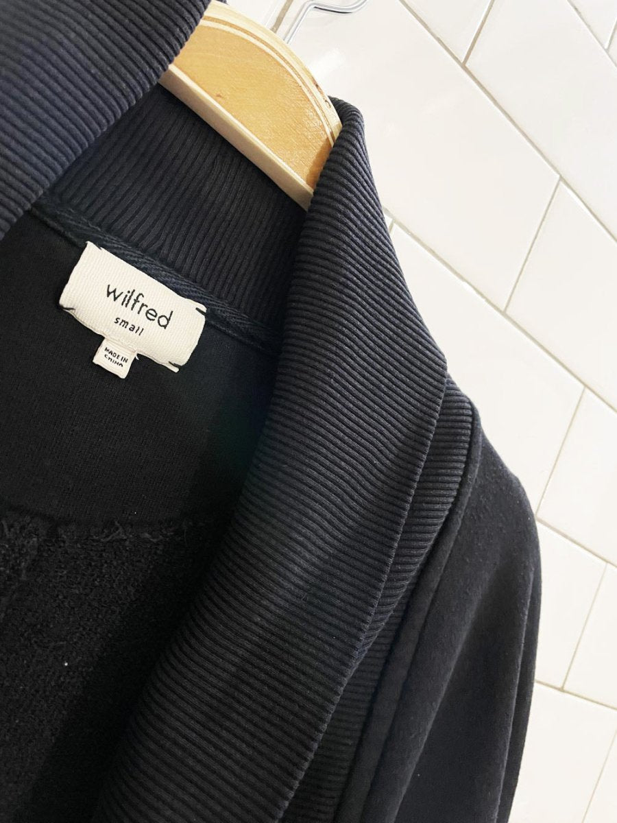 wilfred diderot sweatshirt cocoon cardigan | aritzia - good market thrift store