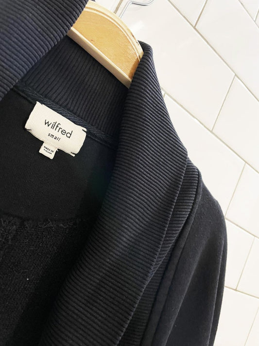 wilfred diderot sweatshirt cocoon cardigan | aritzia - good market thrift store