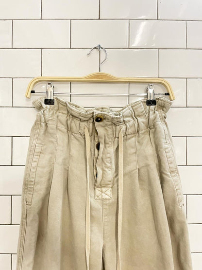 free people 2024 margate high rise pleated trouser - good market thrift store